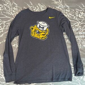 Michigan Throwback Nike Long Sleeve T